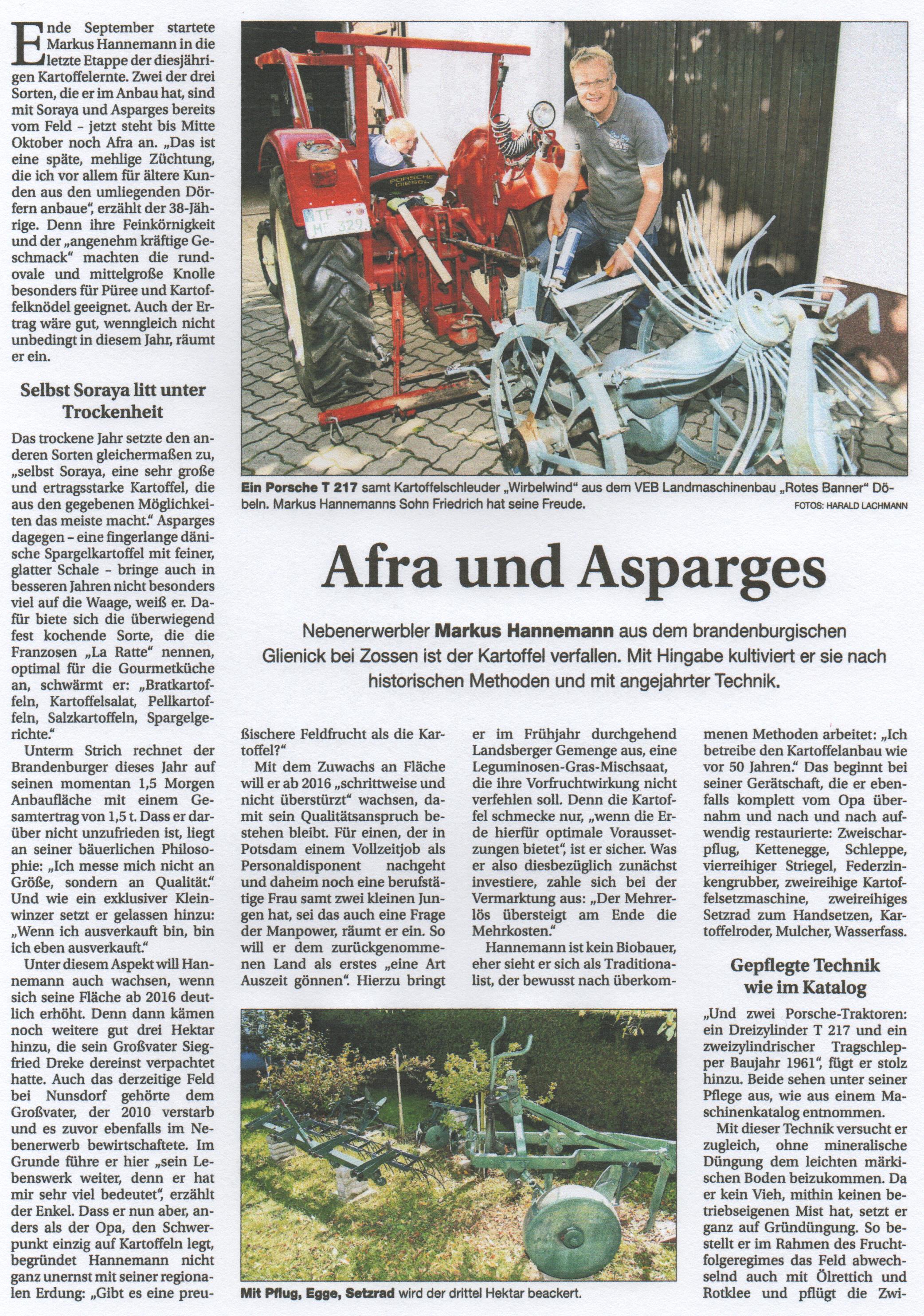 Bauernzeitung 2015, Ausgabe KW 41